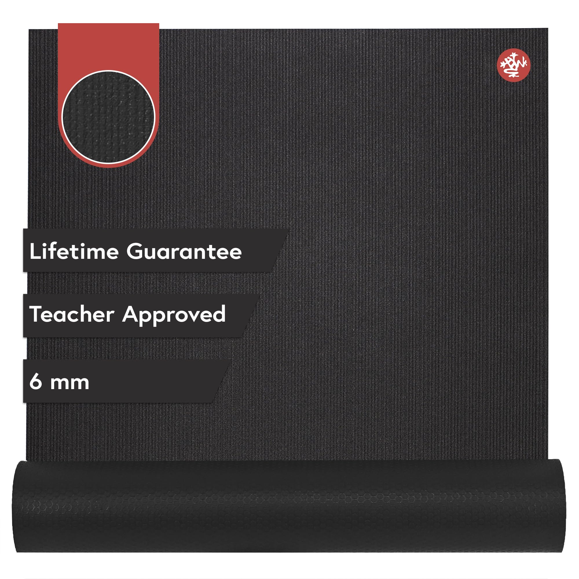 Manduka PRO colchoneta de yoga profesional enrollada