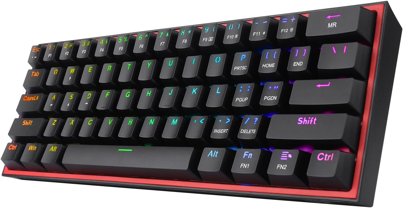 Redragon K617 Fizz 60%, el mejor teclado gaming barato