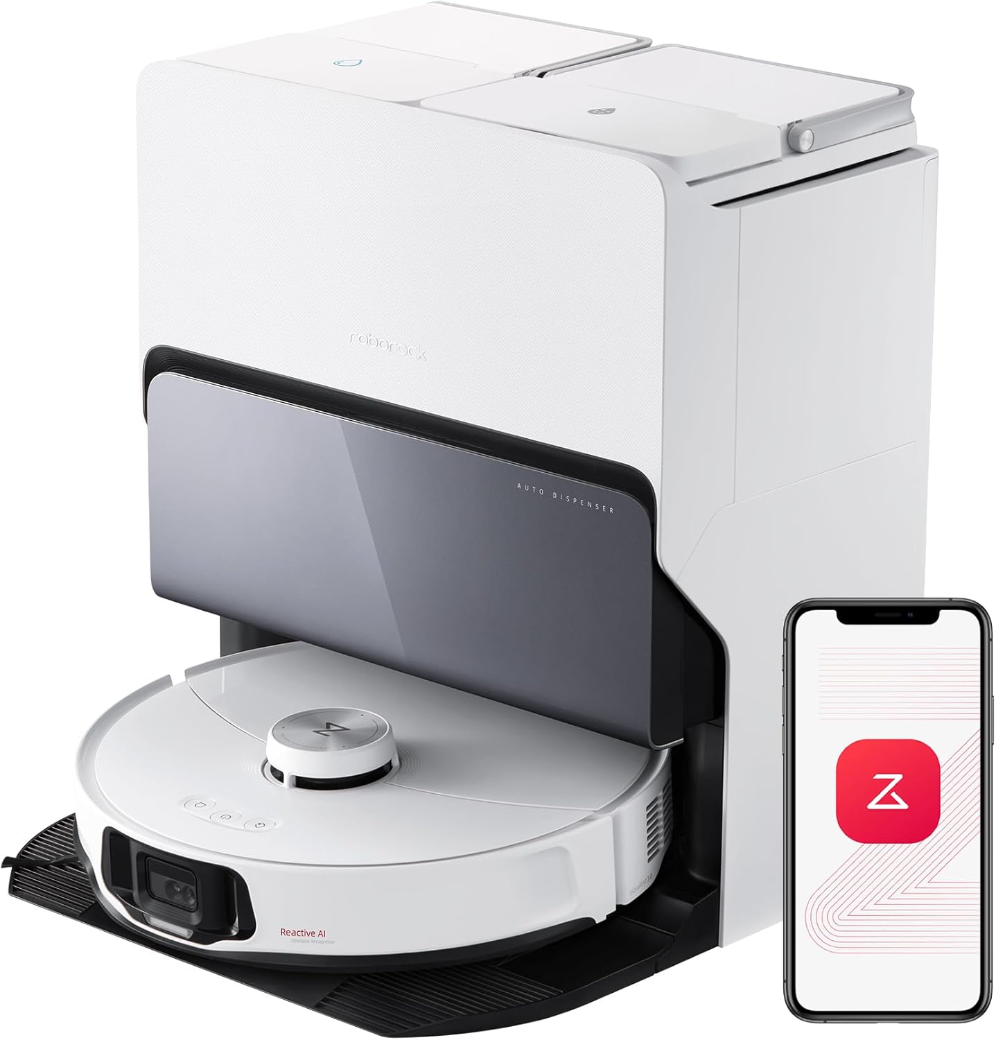 Roborock S8 MaxV Ultra aspiradora robot con base todo-en-uno