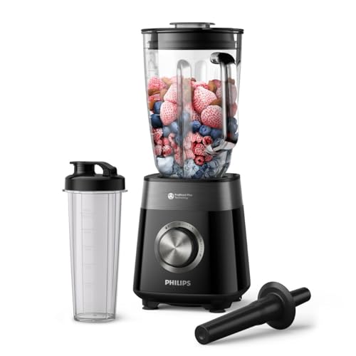 Philips 5000 ProBlend Plus, batidora de vaso de 1200 W con vaso de 2 litros