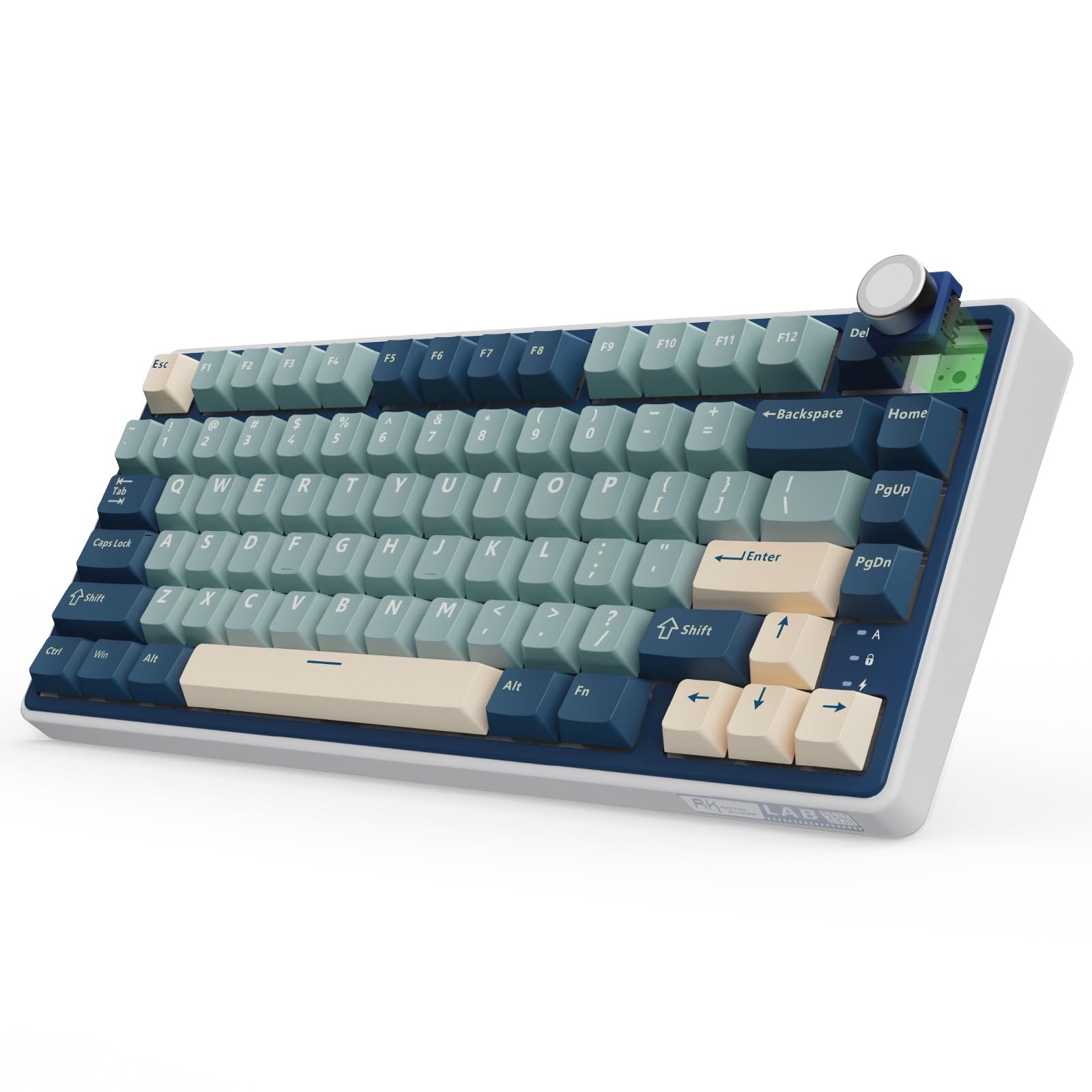 RK Royal Kludge R75, teclado gaming 75% gasket con triple conexión