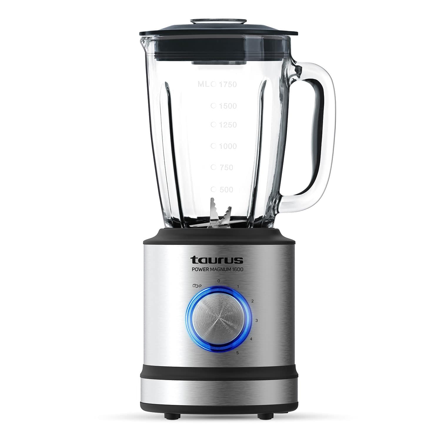 Taurus 1600, batidora de vaso de 1600 W con jarra de cristal de 1,75 litros