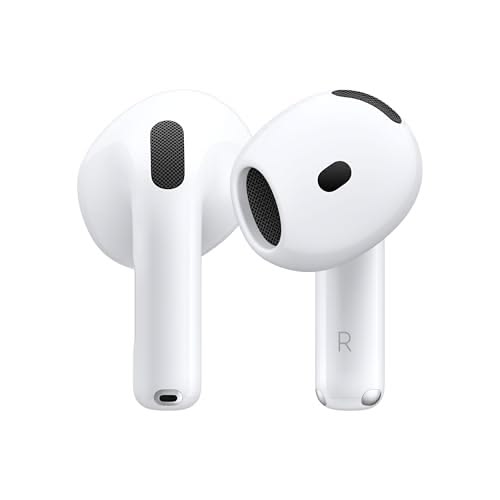 Apple AirPods 4 en estuche de carga