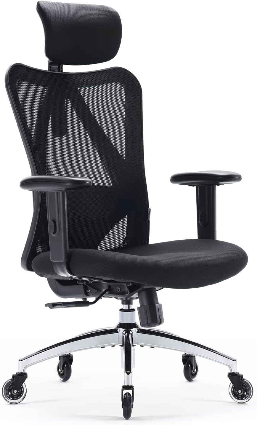 SIHOO M18 silla de oficina ergonómica con soporte lumbar dinámico