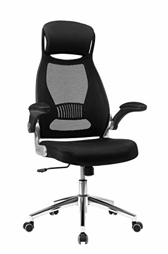 SONGMICS OBN86BK silla de malla con reposacabezas